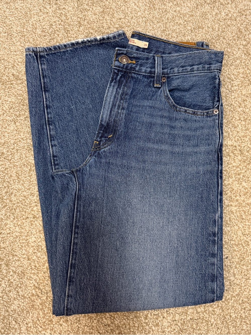 Levi's Women's Boyfriend Jeans — Medium Blue Wash